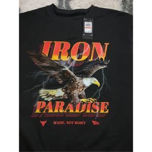 Under Armour Project Rock Iron Paradise Cutoff Sweatshirt Men 3XL